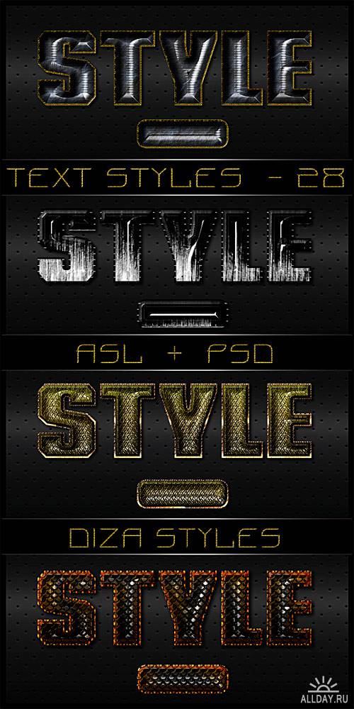 Text styles by DiZa - 29