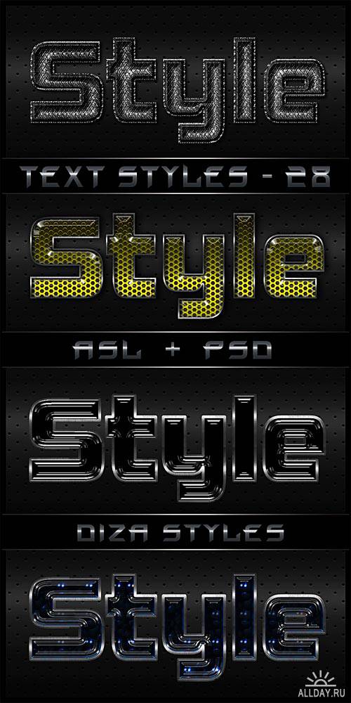 Text styles by DiZa - 28