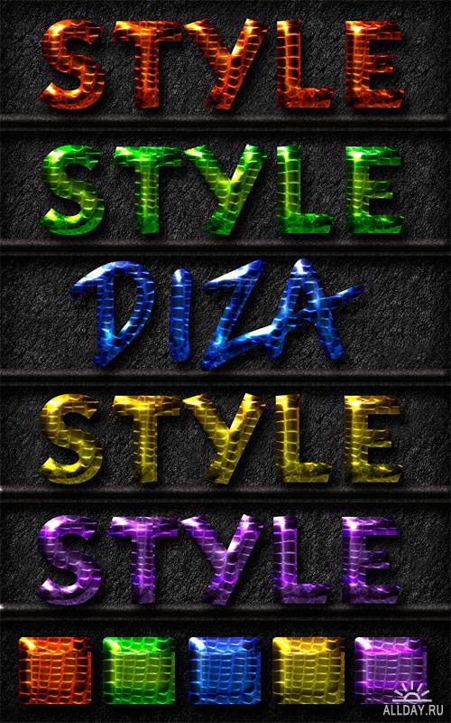 Text styles by Diza - 10