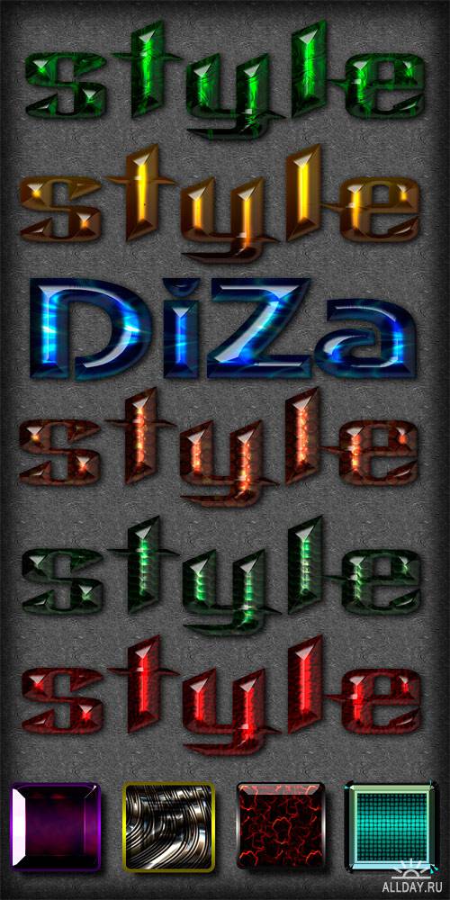 Text styles by Diza - 9