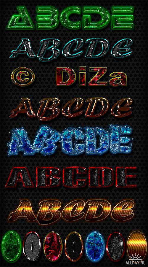 Text styles by Diza - 3