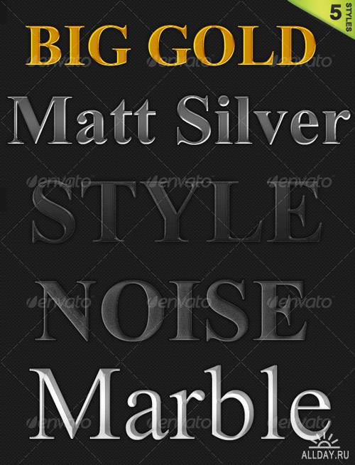5 Styles Pack - GraphicRiver