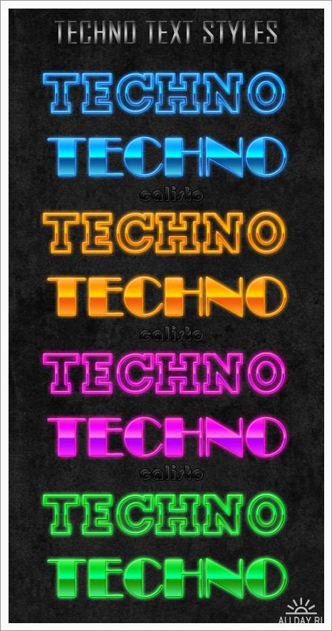 Techno styles
