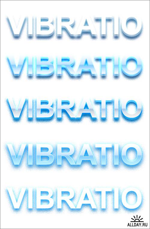Vibratio - Vibrant 3D Text Styles - GraphicRiver