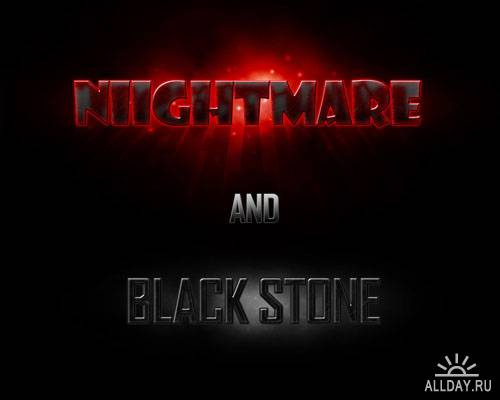 Nightmare and Black Stone styles