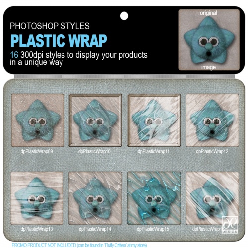 Plastic Wrap Photoshop Styles