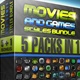 GraphicRiver - Movies & Games Styles Premium BUNDLE