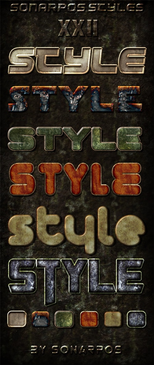 Text & Layer Styles Pack # 4