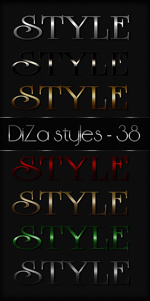 Text styles by DiZa - 38