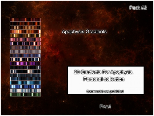 Apophysis Gradients Pack